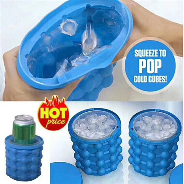 2018 New Ice Cube Maker Genie The Revolutionary Space Saving Ice Genie Kitchen Tools Ice Buckets Outdoor Games