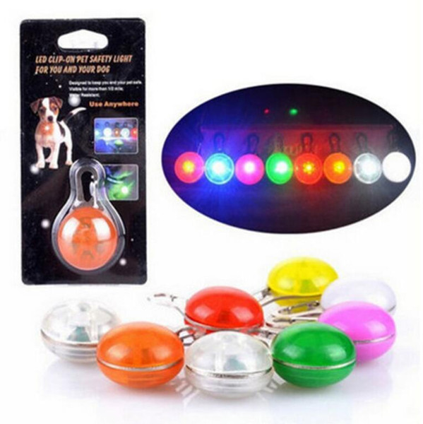 Chien puppy supplies Pet LED Light Pendant Pet Dog Cats Puppy Night Safety Light Pendant Dog Cat Collar LED Pendant Pet Supplies