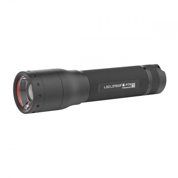 LED P7R Rechargeable Flashlight 1000 Lumens Black Body