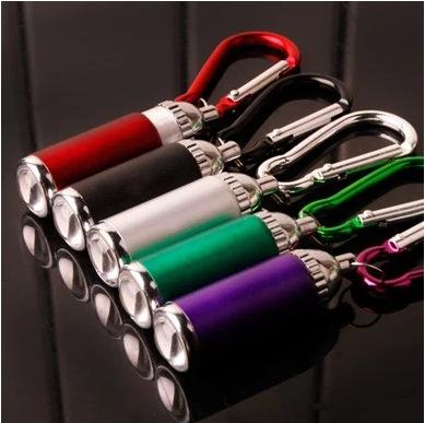 LED mini key chain lamp telescopic flashlight zoom aluminum alloy small electronic gifts outdoor flashlight, DHL logistics fast delivery