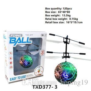 10 models RC Drone Flying copter Ball Aircraft Helicopter Led Flashing Light Up Toys Induction Electric Toy sensor Kids Children gift