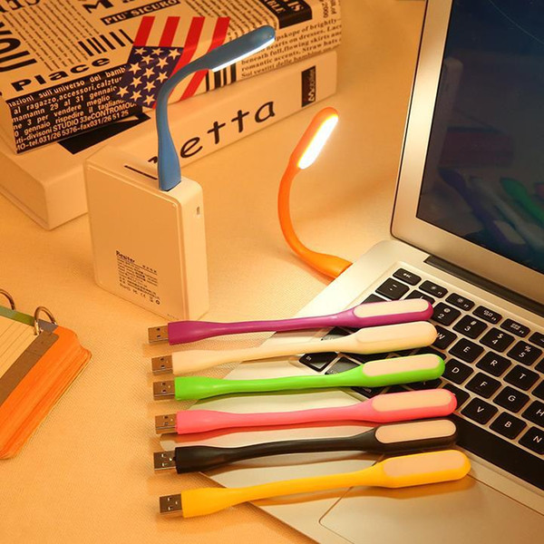 EASYA Flexible USB LED Light Lamp Portable Super Bright USB LED Lights For Power Bank Computer PC Laptop Notebook Desktop Use