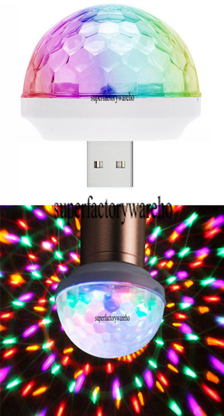 New universal USB colorful lights KTV DJ disco stage stage lights LED computer smart phone effect lights