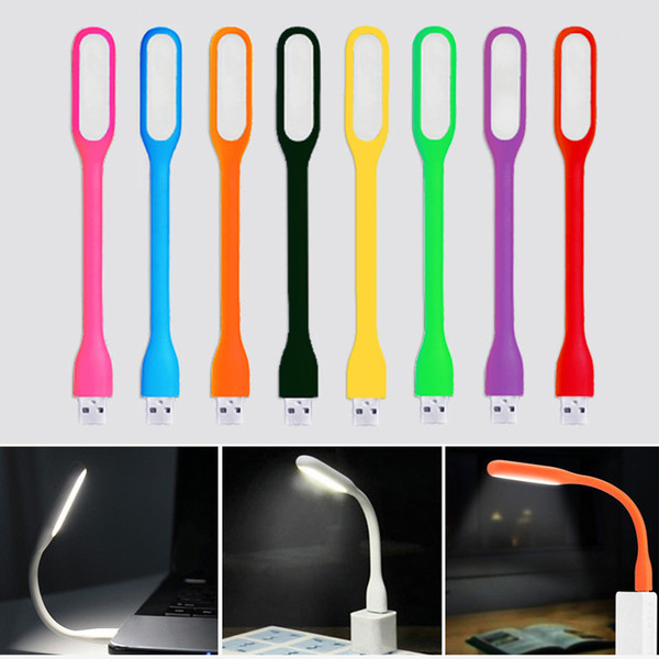 Portable Type USB LED Light LED USB Lamp Electronic For XiaoMi Power Bank PC Lights 5V 1.2W With Retail Package