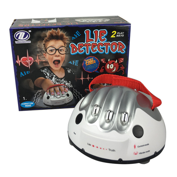 Portable Lie Detector Pocket Polygraph truth detector shocking liar the ultimate lie Detector toys For Parties