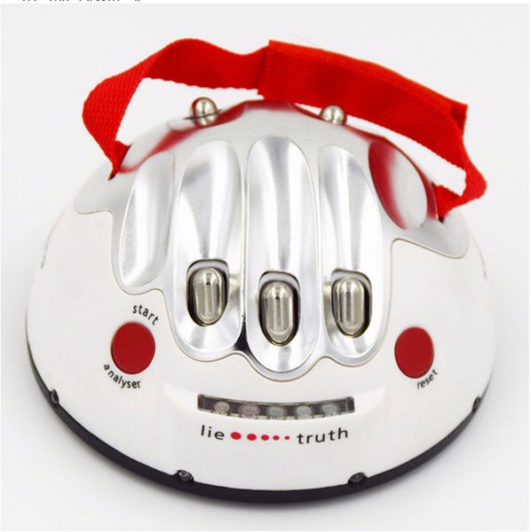 Funny Portable Adult Polygraph Test Electric Shock Lie Detector Party Game Reloaded Truth Shocking Liar Toy Gift Age 14+