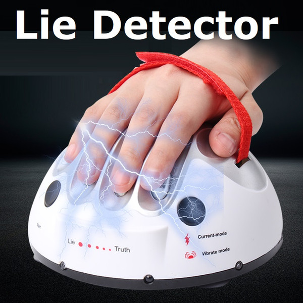 Novelty Game Interesting Electric Shocking Liar Lie Detector Game For Party DHL