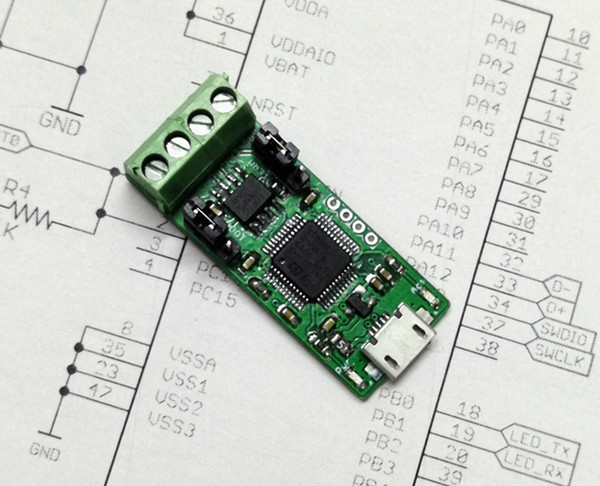 AZSMZ USB to CAN USB-CAN USB2CAN canbus debugger analyzer adapter CANtact CANable Open Source Car Tool