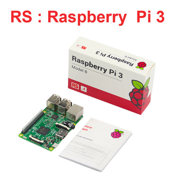 UK Made Raspberry Pi3 Model B 1GB 1.2GHz 64bit Quad-Core CPU WiFi & Bluetooth Raspberry Pi3 Board RS Version Free Shipping