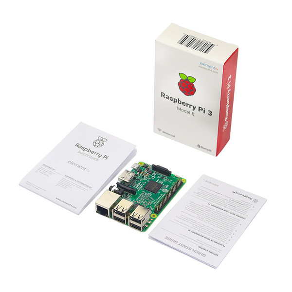 Element14 Version: 2017 New Raspberry Pi 3 Model B Board 1GB LPDDR2 BCM2837 Quad-Core Ras PI3 B,PI 3B,PI 3 B with WiFi&Bluetooth