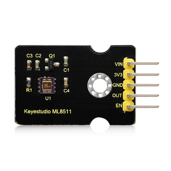 Keyestudio ML8511 Ultraviolet Sensor Module Board for Arduino directly connected to the built-in MCU digital and analog converter without ph