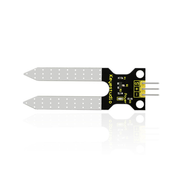 Keyestudio KS0049 Soil Moisture Sensor Humidity Detection Module for Arduino aimed to detect the soil humidity