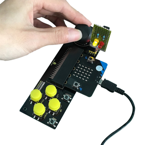 Keyestudio Joystick Breakout Expansion Board Module for Micro Bit A joystick can output 2 analog values and a digital value