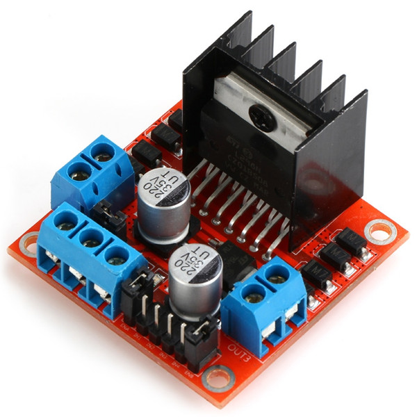 L298N Dual H Bridge DC Stepper Motor Drive Controller Board Module for Arduino or for Robot Smart Car