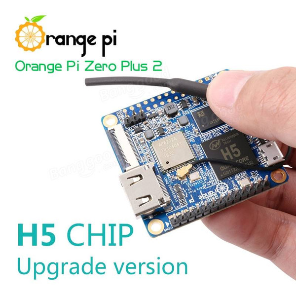 Upgrade Version Orange Pi Zero Plus 2 H5 Quad-core Bluetooth 512MB DDR3 SDRAM Development Board Mini PC