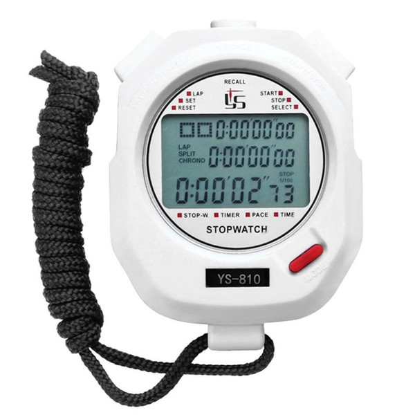 Portable Handheld Timer Digital Stopwatch Multifuction Professional Indoor Outdoor Sports Running Training Timer Stopwatch