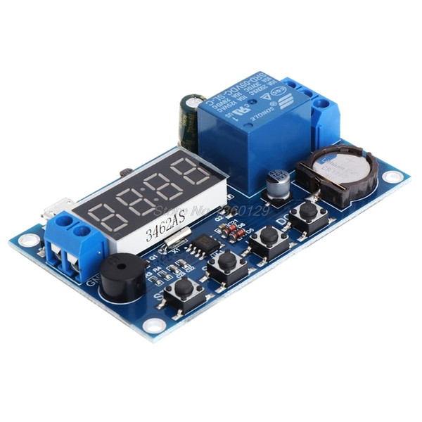 12V 24V Cycle Delay Module Cycle Relay Switch Module 24H Timing Chip Control New Clock Synchronization Time Control Delay