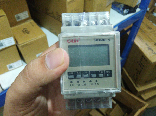 HHQ8-4 time control switch 4 output AC220V