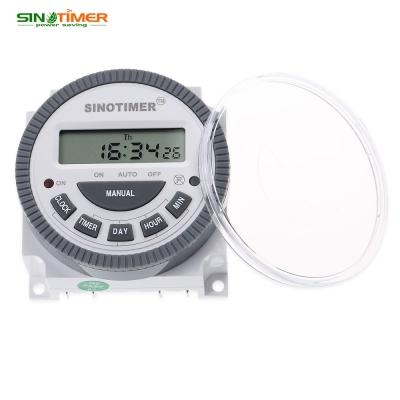 SINOTIMER 220V LCD Digital Multipurpose Programmable Control Power Timer Switch