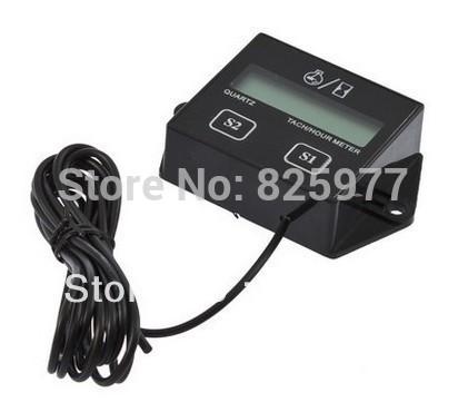 New Tach Hour Meter For Motorcycle ATV Snowmobile Boat Gas Engine high quality