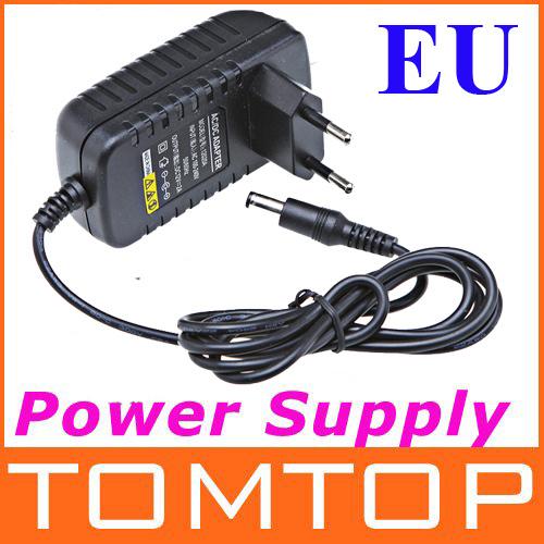 AC 100-240V to DC 12V 2A EU Plug AC/DC Power adapter charger Power Supply Adapter for Led Strips Lights Free shipping Wholesale order<$18no