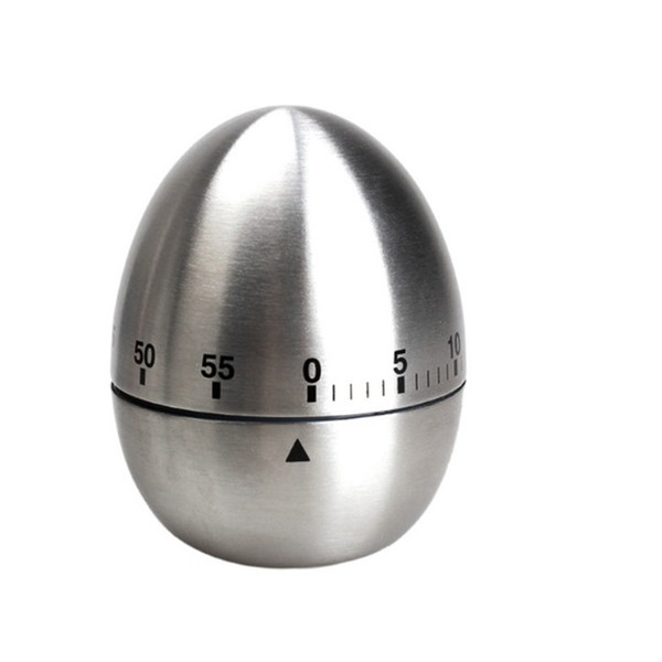 Mechanical Egg Kitchen timer Cooking Timer Alarm 60 Minutes Stainless Steel Kitchen Tools Kitchen Gadgets Timer