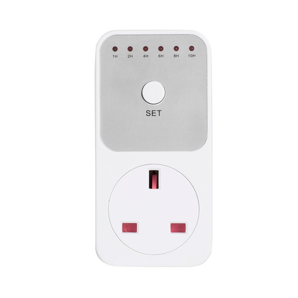 10Hr Timer Socket Countdown Intelligent Time Setting Swtich Timer Control Socket Electricity Power Metering US EU UK Plug