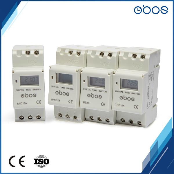 power outages memory high end digital 12V timer switch with 16times open/close per day /weekly timing setting range 1min-168H