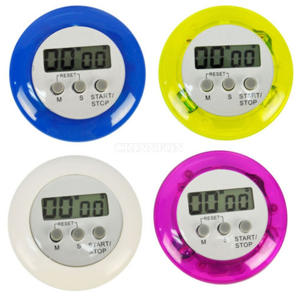 DHL 200PCS Home Racing Magnetic Alarm Clock Stop Watch Digital Timer Kitchen