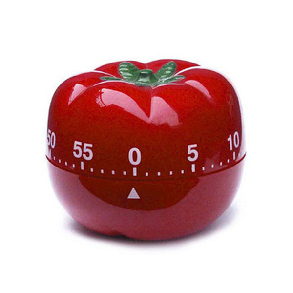 2018 FGHGF New Pomodoro Timer Tomato Mechanical Countdown Timer 1-60min 360 Degree Fashion Cute for Home / Office