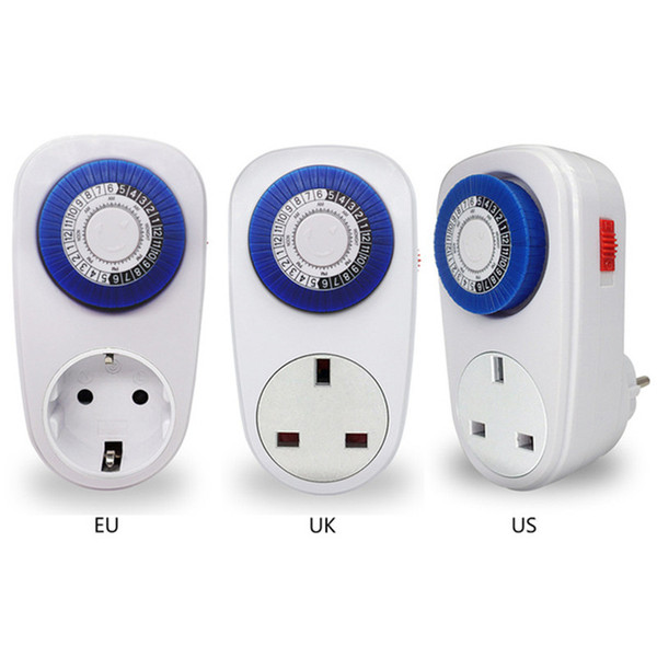 Digital time switch Relay Control electronic intelligent mechanical electronic plug program switch timer EU/USA/UK plug