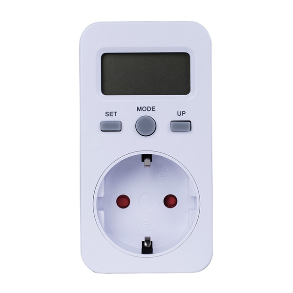 EU US UK Plug Plug-in Digital Wattmeter LCD Display Power Monitor Meters Electric Test Energy Meter