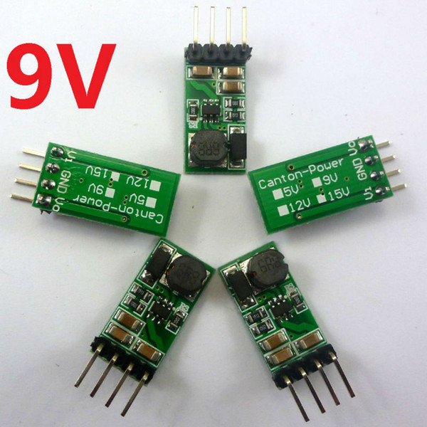 5pcs Breadboard Power Supply DC-DC 3.7V 5V to 9V step up boost converter module for Arduino UNO Raspberry Pi MCU Relay LED diy