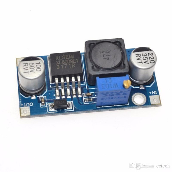 Power Converter Module DC to DC Voltage Converters 400KHz Switching Frequency XL6009 DC-DC Adjustable Step-up Boost DC Voltage