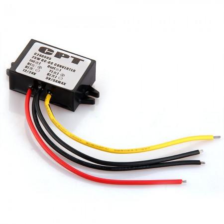 DC/DC Converter Regulator 12V 24V Step Down to 5V Power Supply Module