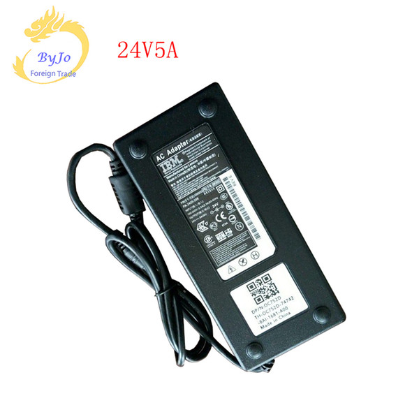 24V 5A Power Adapter Supply Charger Transformer without the High power high frequency power adapter