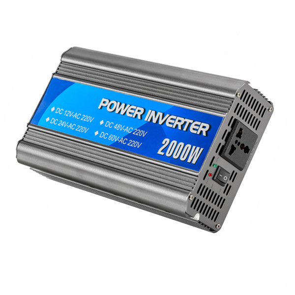 Modified sine wave dc 12v 220v intelligent power inverter 2000w/ inverter charger 1000w