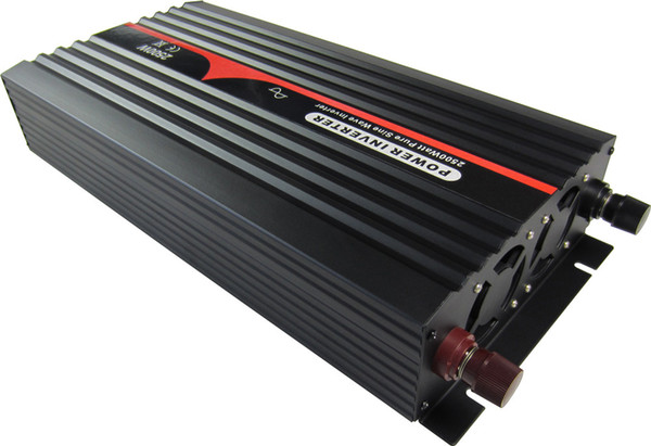 High Quality 12VDC to 220VAC 50HZ German Socket 2500W Pure Sine Wave Inverter Air Conditioner