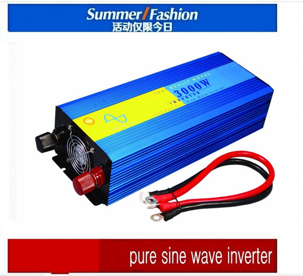 DHL FedEx UPS free shipping Pure Sine Wave 2000W peak 4000W Power Inverter Converter DC 12V to AC 110V or 220V convertidor de potencia