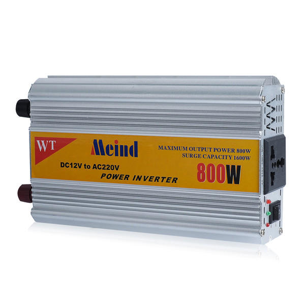 Low Price Off grid tie 800w Watt modified sine wave inverter dc ac 12V 110V 220V luminous battery charger power inverters