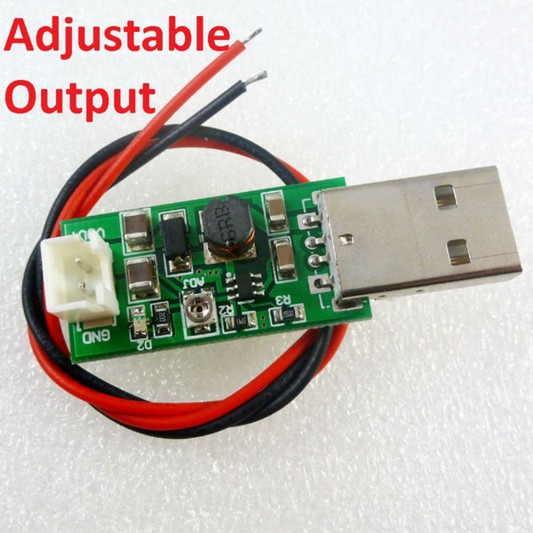 7W USB DC 5V to 6V 9V 12V 15V Adjustable Output DC DC Converter Step Up Boost Module for LED Motor fan