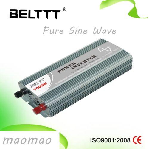 Power Inverter DC 12V to AC 220V Pure Sine Wave Inverter 1000W Off Grid Inverter