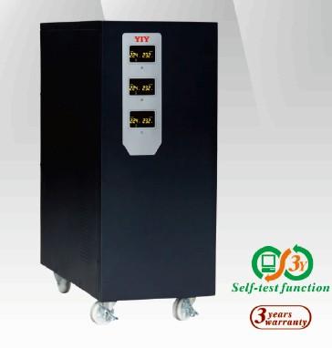 YIY AC automatic voltage regulator Stabilizer PRO-3 series 4.5KVA 3-PHASE 4-WIRE OR 3-PHASE 3-WIRE MCU CONTROL OVERLOAD PRETECTION