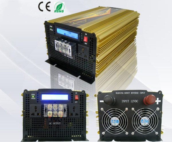 6000W Peak 3000W Pure Sine Wave Inverter for Off Grid Solar System DC 12V to AC 220V LLFA