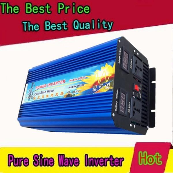 High quality 24v 220v 5000w pure sine wave power inverter and digital display (500024V)