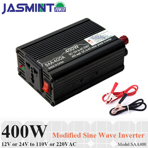 400W inverter 12 220 solar Portable Car power inverter use for laptops, cell phones, amplifier, freezer