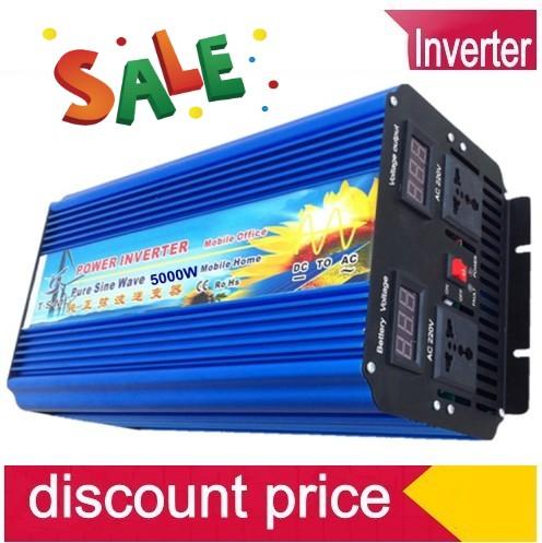 Pure Sine Wave Pure inverter 3000w Peak 6000W DC 12V to AC 220V Pure converter Inversor de onda senoidal