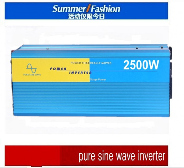 Hot sale 3000 watt Sinus omvormer Pure sine wave inverter, dc to ac Pure inverter 3000W Peak 6000W for solar system