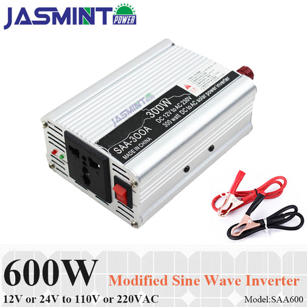 DC12V 600W AC110V or 220V inverter for solar panel modified sine wave inverter portable charger