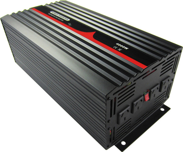 24VDC to 220VAC 60HZ USA Socket 4000W Pure Sine Wave Inverter China